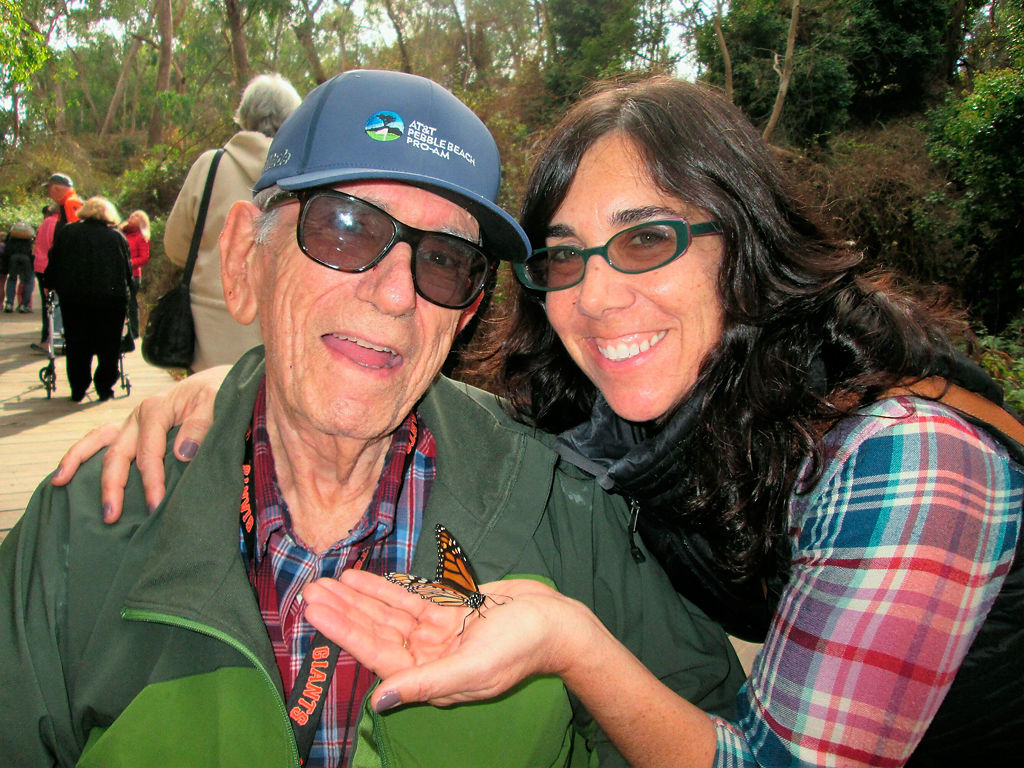 David Rabinowitz and Ruth Rabinowitz in California